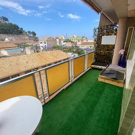 アパート Piso Reformado En El Centro Con Vistas Al Castillo Y La Montana デニア